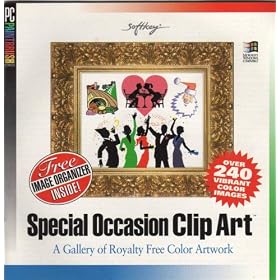 Special Occasion Clip Art by PC Paintbrush Series