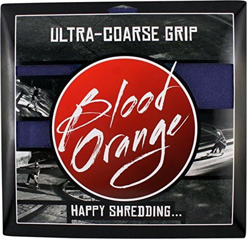 Blood Orange X Coarse Grip Squares Navy 4pcs10x11 Skateboarding Grip tape