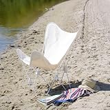 Classic Butterfly Chair-Natural Color - White