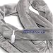 Respironics Silver Fleece Tubing Wrap Hose Covers for CPAP/BiPAP Image