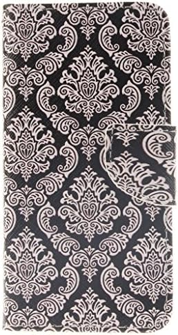 Galaxy S3 Case Galaxy S3 I9300 Flip Kickstand Case,Tribe-Tiger Premium Leather Magnet Slim Flip Kickstand Case Cover for Samsung Galaxy S3 I9300[The Black Mandala]