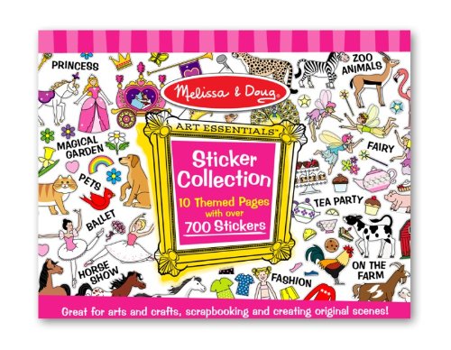 Melissa & Doug Sticker Collection - Pink (4247)