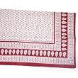 Full Bed Sheet Cotton Block Print Home Decoration Twin Size (bssht706)