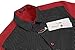 Coofandy Men's Fashion Turn Down Collar Patchwork Contrast Polka Dots Casual Shirts,Medium,Black