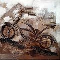 Sam's Ride Original Hand-Painted Oil on Canvas Wall Art - 32x32"