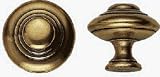 Classic Hardware #CL-100524.11 .98x.98 PB Brass Knob