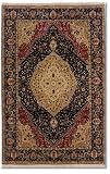 Couristan Royal Imperial Tabriz 3900-0050 - Black