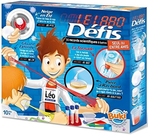 Buki Challenge Lab Science Project Play Set - Le Labo Défis (English Version)