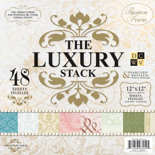 Diecuts with a View Luxury 12 Inch by 12 Inch Paper Stack