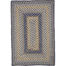 Aegean Sea Out-Durable Braided Rug