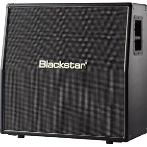 Blackstar Venue Series HT Venue HTV-412 360W 4x12 Guitar Speaker Cabinet, Black Slant by 