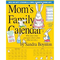Mom's Family Calendar 2012: 17-Month School Year Calendar August 2011 Through December 2012