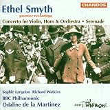 Smyth: Serenade in D / Concerto for violin, horn & orchestra