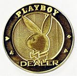 Playboy Dealer Button aus Metall!