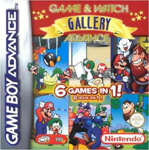 Childrens Toyshop  Video Games : Game & Watch Gallery Advance