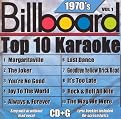 Billboard Top 10 Karaoke: 1970's (Greatest Hits, Lyrics included with album)