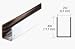 C.r. Laurence Ss958 Crl Stainless Steel 1/4" X 7/16" "u" Channel (10 Pack)