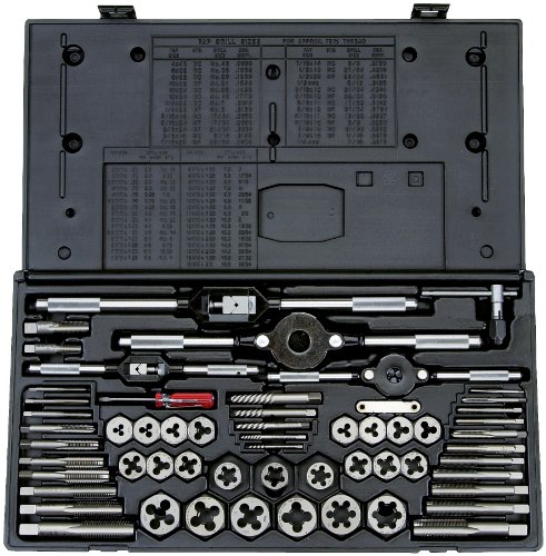 Vermont American 21739 Tap and Die Set, Red, 58-Piece