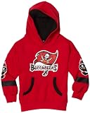 NFL Boys' Tampa Bay Buccaneers Qb Jersey Hoodie - R16Ntt18 (Red, 7)
