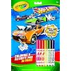 Crayola Hot Wheels Coloring and Activity Book with Markers