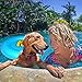 Inflatable Floatation Toy for Dogs - A Fun Floating Raft for Dogs in Swimming Pools for the Hot Summer