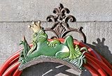 Produkt-Bild: Garten-Schlauchhalter Frosch-K&ouml;nig Gusseisen Froschk&ouml;nig