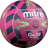 Mitre Mini Oasis 18p  Netball - Purple/Green Mini