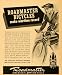 1944 Ad Cleveland Welding Roadmaster Bicycles World War II Transport Lunch Pail - Original Print Ad