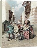 Box Canvas Print of The Egyptian Quarter at the Universal Exposition, Paris, 1889. from Heritage-Images