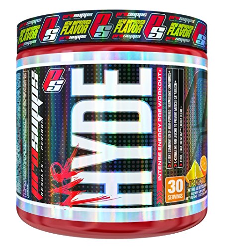 ProSupps Mr Hyde Intense Pre Workout Pikatropin Free Formula, Orange Burst, 7.9 Ounce
