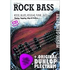 Rock Bass (+CD) inkl. Plektrum - Das umfassende Lehrbuch f�r den E-Bassisten mit mehr als 150 �bungen und Basic Grooves zu Rock, Blues, Soul, Funk, Reggae, Latin, Jazz u.a. (Taschenbuch) von J�cki Reznicek (Noten/Sheetmusic)