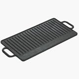 Lodge Logic Reversible Iron Griddle- Black