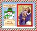 Christmas Hugs for Grandma - Picture Frame Gift