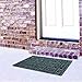 CleanScrape Deluxe Door Mat, 18-Inch by 30-Inch, Weave Gray