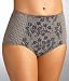 Apparel : Le Mystere Contour Lace Print Brief Panty