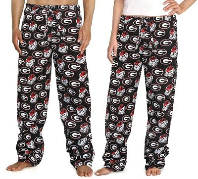 Georgia Bulldogs Scrubs Pants DRAWSTRING BOTTOMS University of Georgia 100% Natural Cotton - NOT a CHEAP BLEND - For HIM or HER- GIFT Ideas for Man Men Woman Women Ladies Nurses MOM Mother or DAD Father