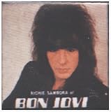 Bon Jovi - Richie Sambora (Sunglasses) - 1 1/4" Square Button / Pin - AUTHENTIC EARLY 1990s - DISCONTINUED &amp; LIMITED QUANTITY!