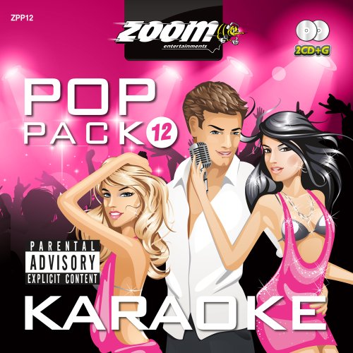 Zoom Karaoke Zoom Karaoke CD+G - Zoom Pop Pack 12 - Double CD+G Karaoke Pack cd cover