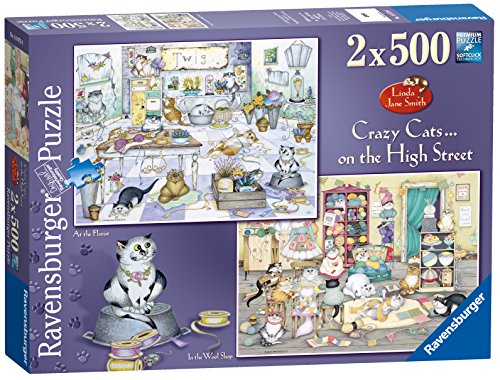 Ravensburger Crazy Cats on The High Street Puzzles (1000-Piece)