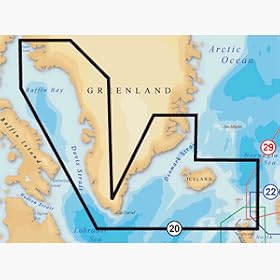 NAVIONICS 20XG SD GREENLAND AND ICELAND GOLD by Navionics