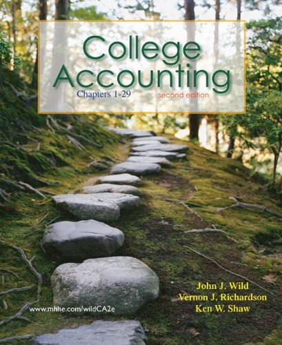 College Accounting Ch. 1-29 with Annual Report + Connect Plus
