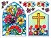 Easter and Valentines Day Window Clings Decals Kit