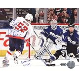 NHL Mike Green Goal Vs Tampa Autographed 8-by-10-Inch Photograph with "8 Straight" Inscription