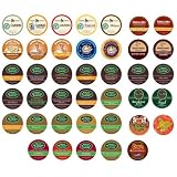 Keurig Coffee Only Sampler Pack, K-Cup Portion Pack for Keurig K-Cup Brewers (Pack of 40) by Caribou, Coffee People, Donut House, Emeril's, Green Moun