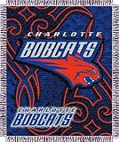 Charlotte Bobcats Jacquard Woven Throw Blanket