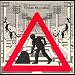 Men Opening Umbrellas Ahead [VINYL]