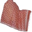 Shawl Silk and Cotton Mix Paisley Jacquard Weaving 36 x 90 inches (bssl036)