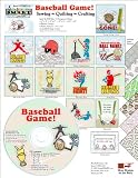 ScrapSMART - Baseball Game - Clip Art Software Collection - Jpeg & PDF files (CDBG126)