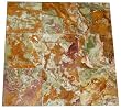 Multi Green Onyx Polished Flooring Solid Tiles 12"x12" Bathroom and Kitchen Floors, Shower Walls, Jacuzzi Surrounds, Backsplash.