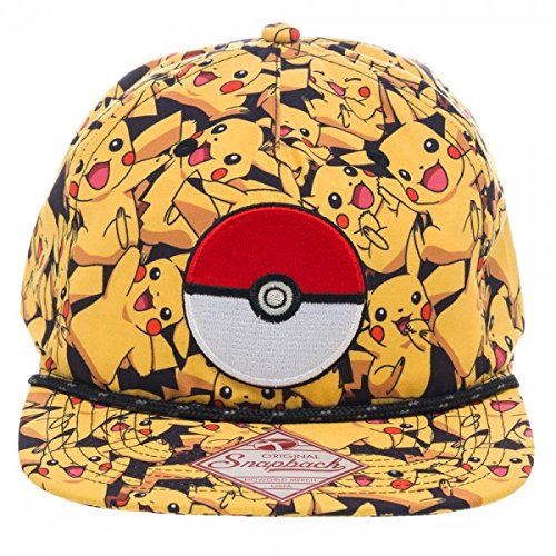 Gorra De Béisbol Infantil De Pikachu - Gorro Pokemon Para Niños, Ideal Para El Verano